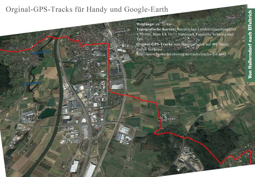 Bild eines GPS Tracks